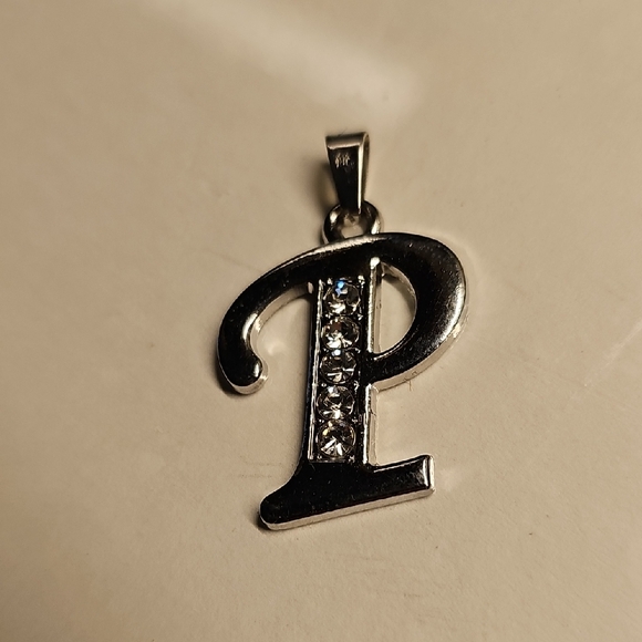 Jewelry - Free Add-On Item - Elegant Silver Initial Pendant